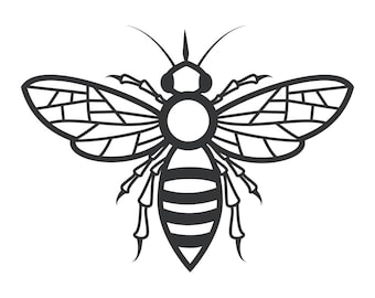 Bee SVG, Queen Bee Svg, Honey Svg, Bee Clipart, Bee Files for Cricut, Bee Cut Files For Silhouette, Png, Dxf