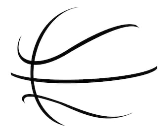 Basketball Stripes SVG, Basketball Svg, Basketball Clipart, Basketball Files for Cricut, Cut Files For Silhouette, Png, Dxf,
