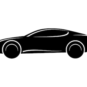 Sports Car #3 SVG, Luxury Car Svg, Racing Car Svg, Sports Car Clipart, Files for Cricut, Cut Files For Silhouette, Png, Dxf,