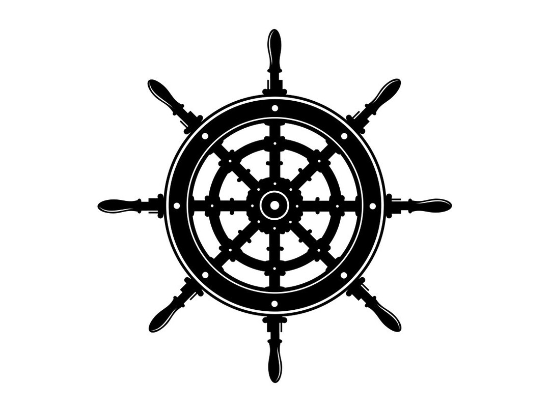 Ships Wheel SVG, Ships Wheel Clipart, Ships Wheel Files for Cricut