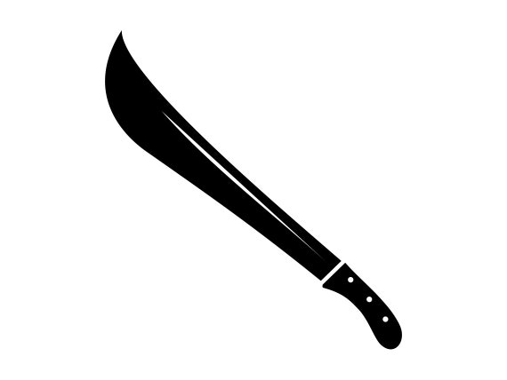 Machete SVG Sword Svg Knife Svg Machete Clipart Machete - Etsy
