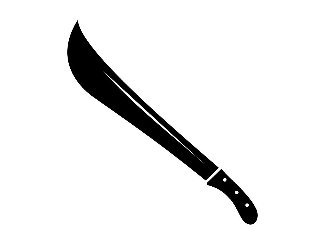 Machete SVG Sword Svg Knife Svg Machete Clipart Machete Etsy Ireland