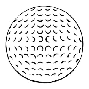 Golf Ball SVG, Golf Svg, Golf Ball Clipart, Golf Ball Files for Cricut, Golf Ball Cut Files For Silhouette, Golf Ball Png, Golf Ball Dxf,