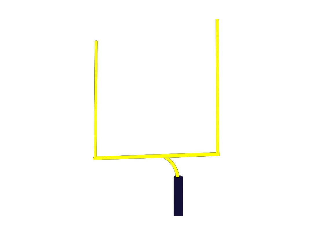 Football Goal Post SVG, Football SVG, Goal Post SVG, Football Clipart
