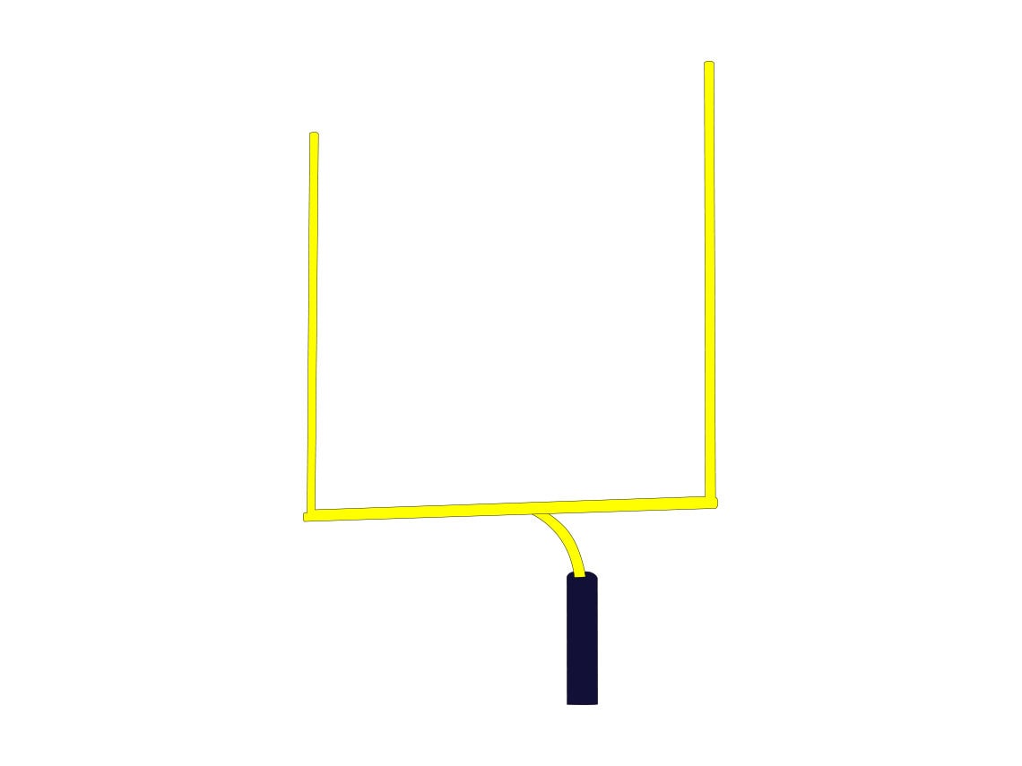 Football Goal Post SVG Football SVG Goal Post SVG (Download Now) Etsy