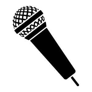 Microphone #3 SVG, Microphone Clipart, Microphone Files for Cricut, Microphone Cut Files For Silhouette, Microphone Dxf, Microphone Png, Eps