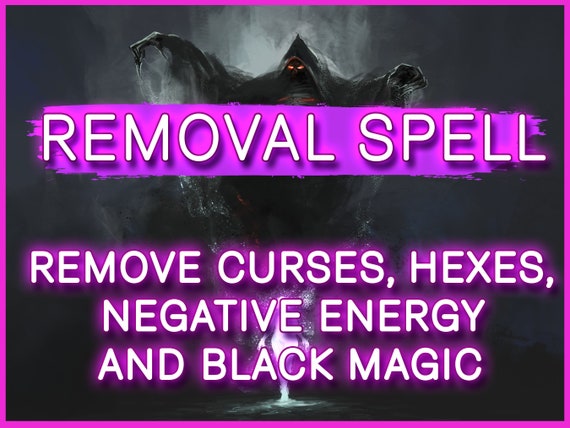Curse Removal Spell | Hex Removal | Negative Energy Removal | Spell Removal | Black Magic Removal | Same Day | Cleansing Spell