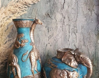 Large African Elephant,Home Decoration Objects 11*10 inch