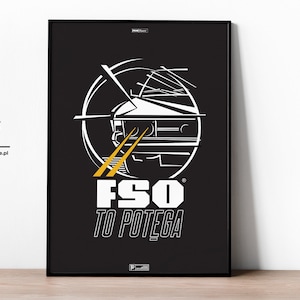 FSO POLONEZ POSTER, Polish Car, 50x70cm, classic car poster | Poland
