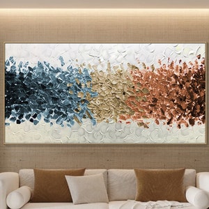 Original Painting on Canvas Neutral Style Decor Textured Wall Art Wabi-Sabi Wall Art Abstract Boho Canvas Art Modern Art Living Room Decor