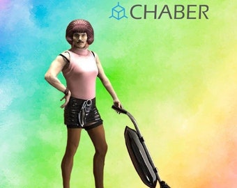 Freddie Mercury 3D STL Print File - I Want To Break Free (High Quality)