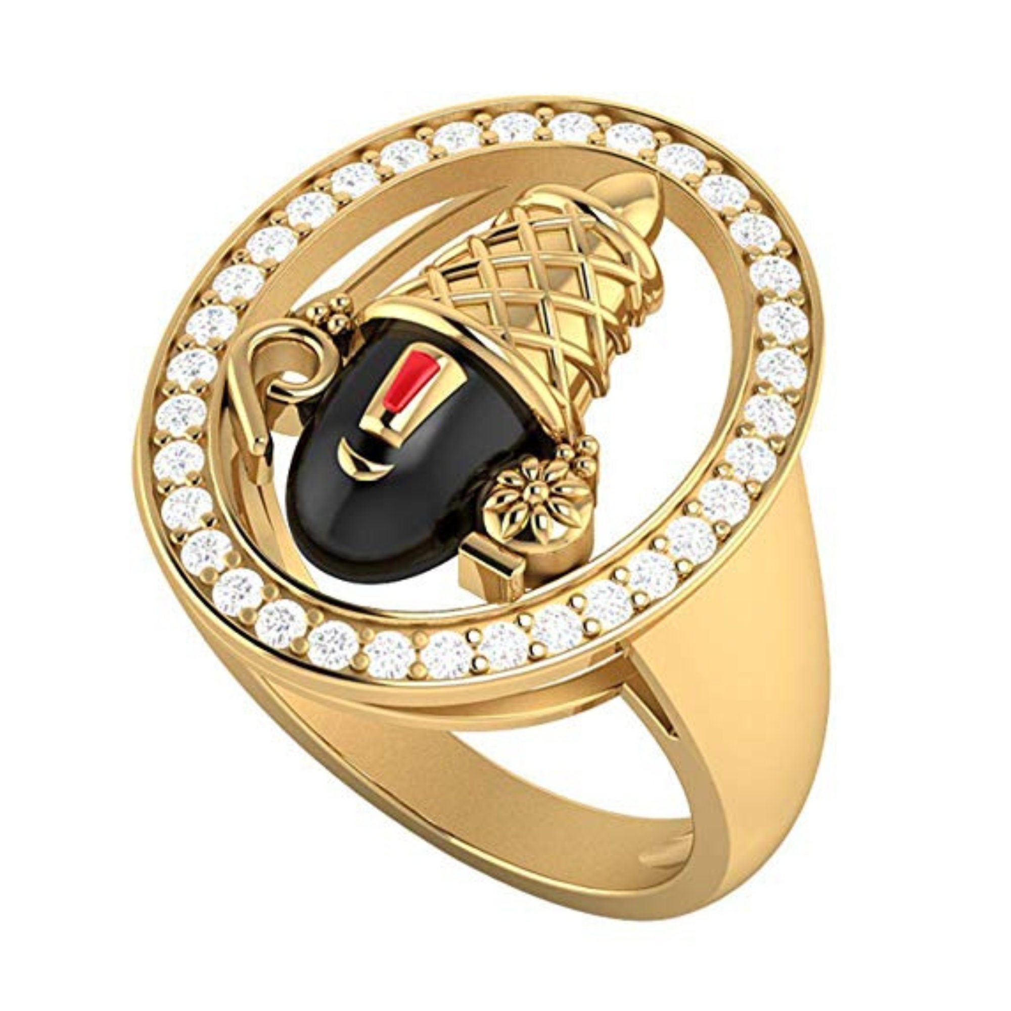 Casting Emerald Venkateshwara Swamy Ring || New Gold Balaji Ring 2023 Design  || 10 Grams || AMBICA - YouTube