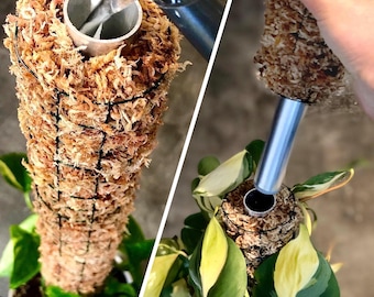 Extendable moss pole with irrigation system Sphagnum moss self-watering self-watering moss pole moss pole planting pole climbing aid