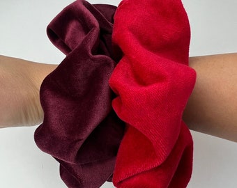 Velvet scrunchie-matrimonio wedding -customization-elastic for hair- handmade scrunchie-hair accessories-high quality-made in Italy