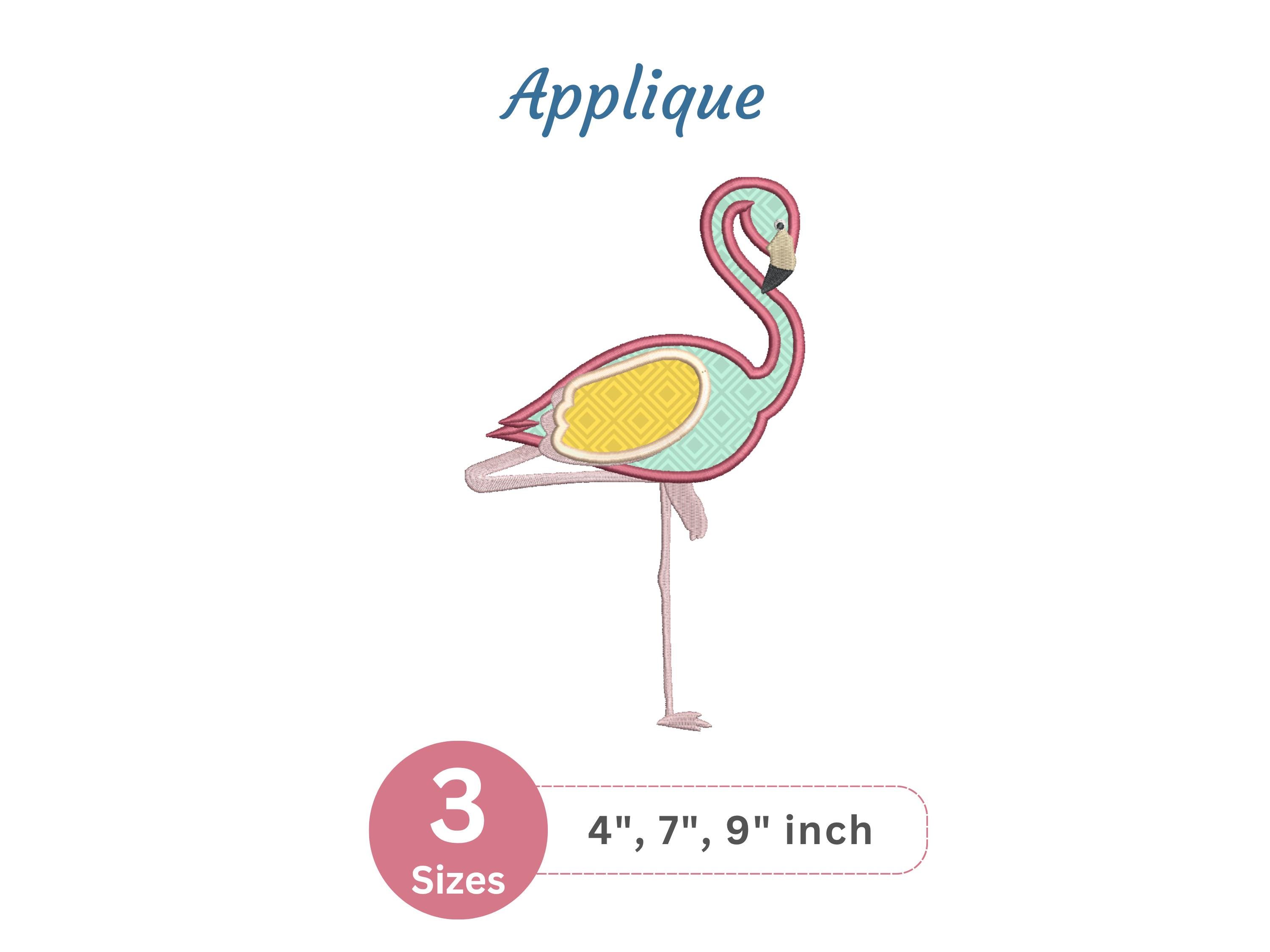 Bandeau Femme Motif Flamant Rose Sur Fond Blanc - Coton, Taille Unique, Style Plage été