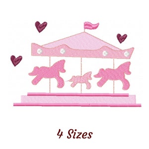 Horses Embroidery Design, Machine Embroidery Pattern - Instant Download