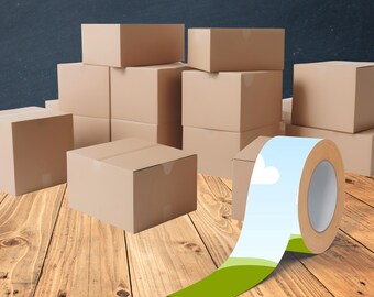 Benutzerdefinierte Duct Tape Branding Mockup | Canva Vorlage (Digitaler Download)