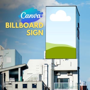 Maqueta de cartel publicitario, paquete de 6 piezas, maqueta de cartel publicitario, maqueta de cartel de marca para exteriores, maqueta de cartel publicitario, maqueta de cartel publicitario