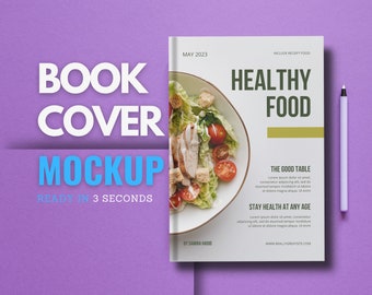 eBook Mockup Canva Template: Bookstagram & Social Media (Digital File)