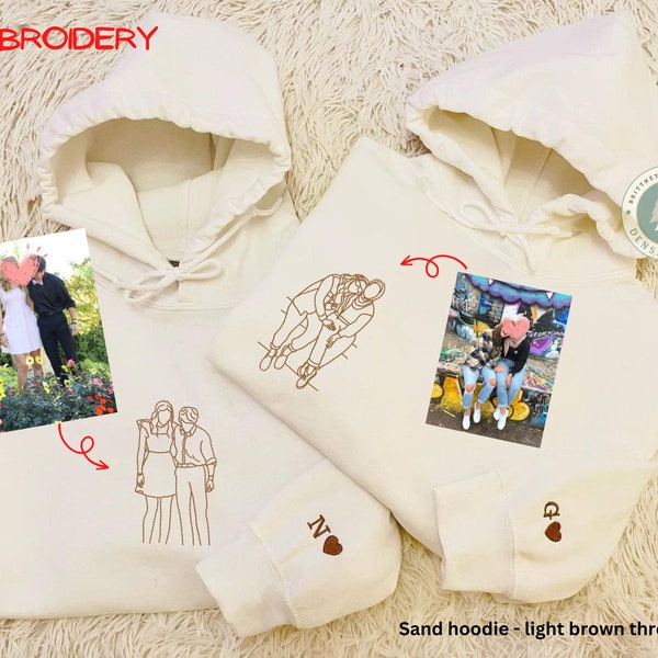 Zip up Hoodie Photo Outline Etsy