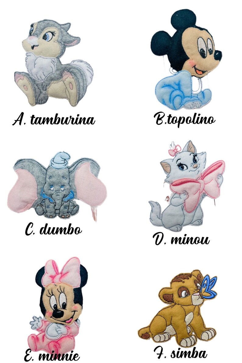 Fiocco nascita topolino topolina coccarda benvenuto minnie corredino neonato mickey corredinandia immagine 6