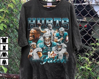 Vintage Jalen Hurts Shirt, Sweatshirt, Hoodie, Football shirt, Classic 90s Graphic Tee, Unisex, Vintage Bootleg, Trending Shirt Tx3