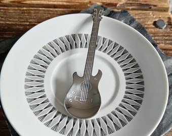 Set of 2 Guitar teaspoons, optional gift bag.