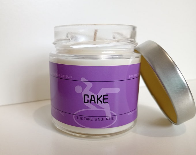 Cake - PORTAL - soy wax container candle 190g.