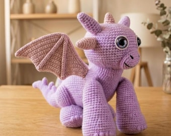 Dragon Crochet pattern / Instant PDF Download / English, German Amigurumi