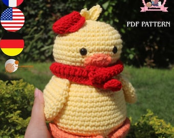 Amigurumi Chicky Crochet Pattern-Instant download PDF File