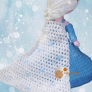 Elsa Amigurumi-haakpatroon: sneeuwkoningin-pop (pdf-download) Geschikt voor beginners afbeelding 7
