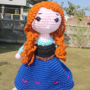 Crochet doll Anna