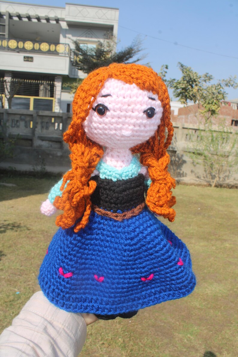 Crochet doll Anna