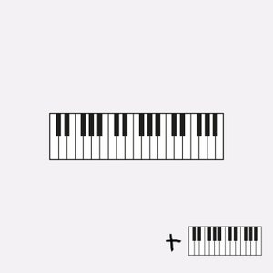 Piano SVG, Piano keys SVG Bundle, Piano keyboard svg, Music svg, Music Symbols, Cricut, Silhouette, Template, Instant Download