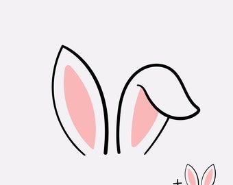Bunny ears svg | Easter Bunny svg | Easter svg | Bunny Svg | Rabbit ears svg | Easter crafts | Easter basket | Png cricut silhouette cameo