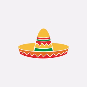Sombrero-svg - Cinco De Mayo - directe digitale download cricut png