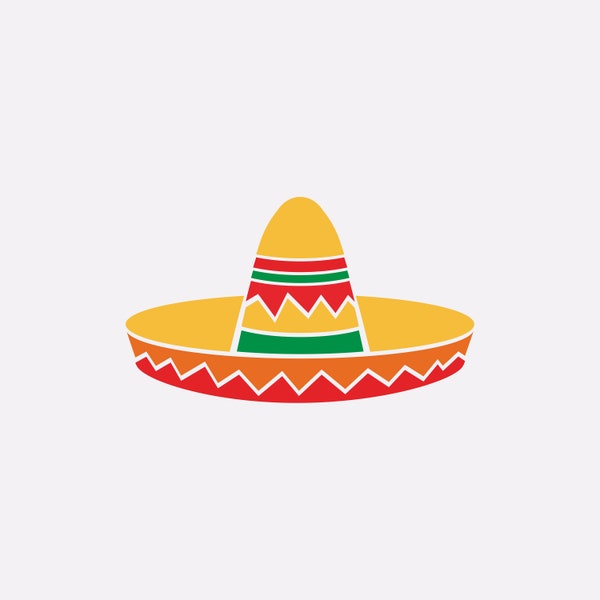 Sombrero SVG-Cinco De Mayo-Instant Digital Download cricut PNG