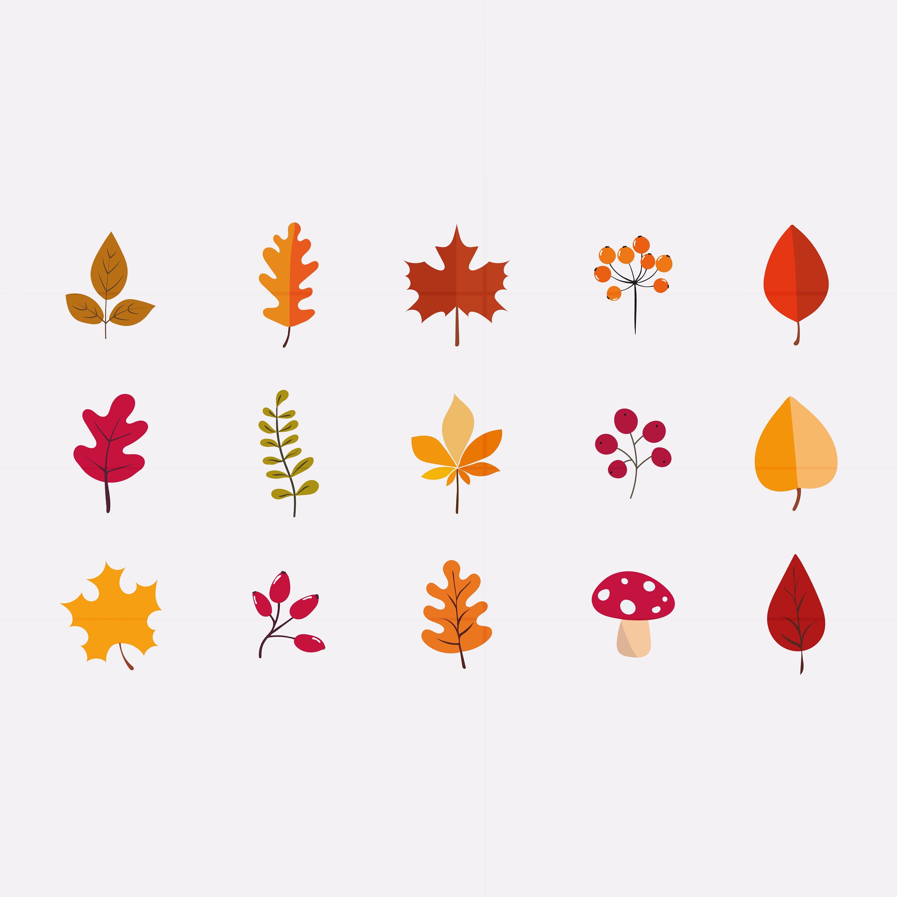 Paquete SVG de hojas de otoño, hojas de otoño SVG, otoño SVG, otoño PNG, archivos de corte para Cricut, archivos Glowforge, silueta, Halloween Libbey Can Wrap SVG