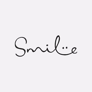 Smile SVG PNG Files for cutting machines, digital clipart, smiley svg, smile face svg, happy face svg, smiling