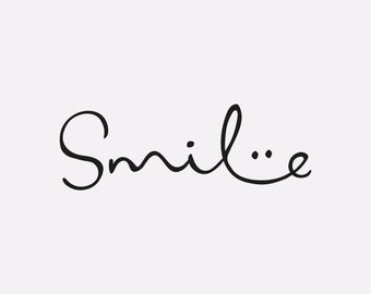 Smile SVG PNG Archivos para máquinas de corte, imágenes prediseñadas digitales, smiley svg, smile face svg, happy face svg, sonriendo
