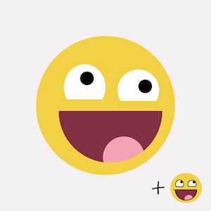 Smile emoji svg, Smile SVG PNG Files for cutting machines, digital clipart, smiley svg, smile face svg, happy face svg, smiling
