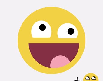Sonrisa emoji svg, Sonrisa SVG PNG Archivos para máquinas de corte, imágenes prediseñadas digitales, smiley svg, sonrisa cara svg, cara feliz svg, sonriendo