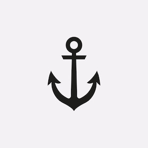 Anchor SVG, Anchor png, Nautical Png, Anchor Clipart, Digital download, Cricut, Silhouette Cut File