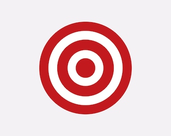bullseye svg, Target - pdf, png SVG, archery board svg,  cut file, Printable Digital, dart shooting target - Instant Download