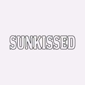 Sunkissed svg, varsity sunkissed png, Summer vibes svg , summer t- shirt svg, Ocean, Beach, Circle, Retro, Vintage