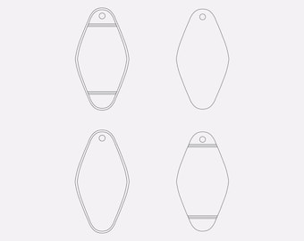 motel keychain template svg, retro keychain png, tag png, keychain svg, digital download