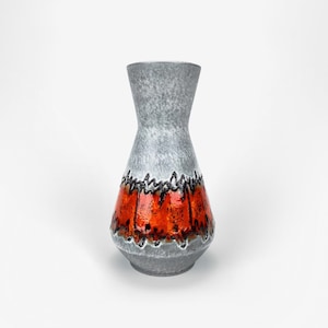 Mid-Century Carstens Tönnieshof Fat Lava Vase