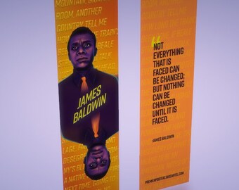 James Baldwin Bookmark