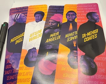 Black Authors Bookmark Series Set of 5