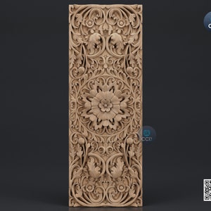Wood Carving | Digital Files | Carving | Aristocracy | Instant Download Files for CNC | 3D Model | 3D Printed Wall Art